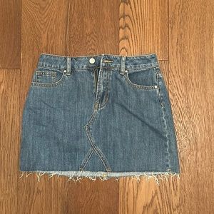 Pacsun Jean mini skirt